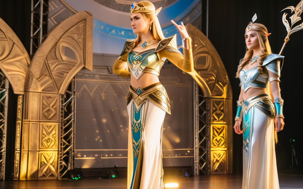 szycie, nietypowe materiały i zabawne improwizacje (np. taśma klejąca) Cosplay